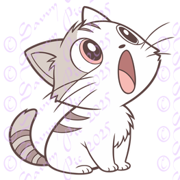 Cute Cat Shocked Face