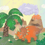 Triceratops Scene