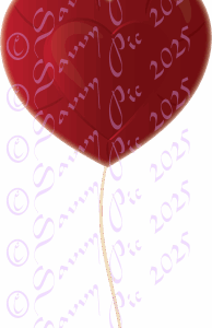 Red Heart Balloon