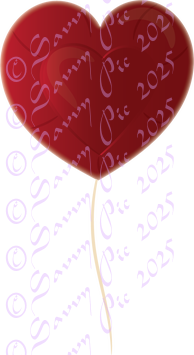 Red Heart Balloon