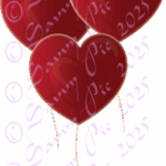 Red Heart Balloons