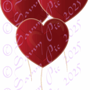 Red Heart Balloons