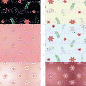 6 Floral Patterns