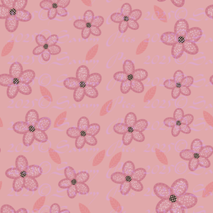Floral Patterns With Peace
