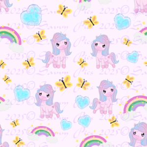 Unicorn Rainbow Pattern