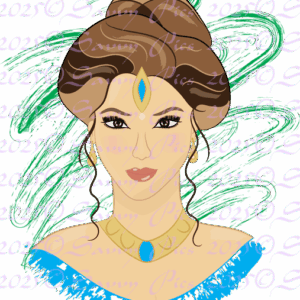 Lady Dressed Up