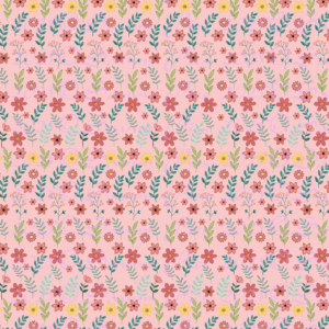 Detailed Flower Pattern 5 Shades