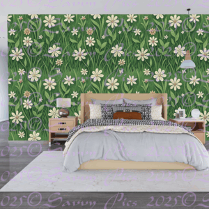 Papercut White Flowers