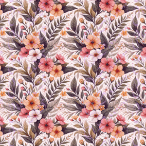 Vibrant Peach Pink Flowers