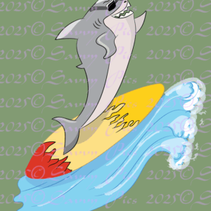 Shark Surfing
