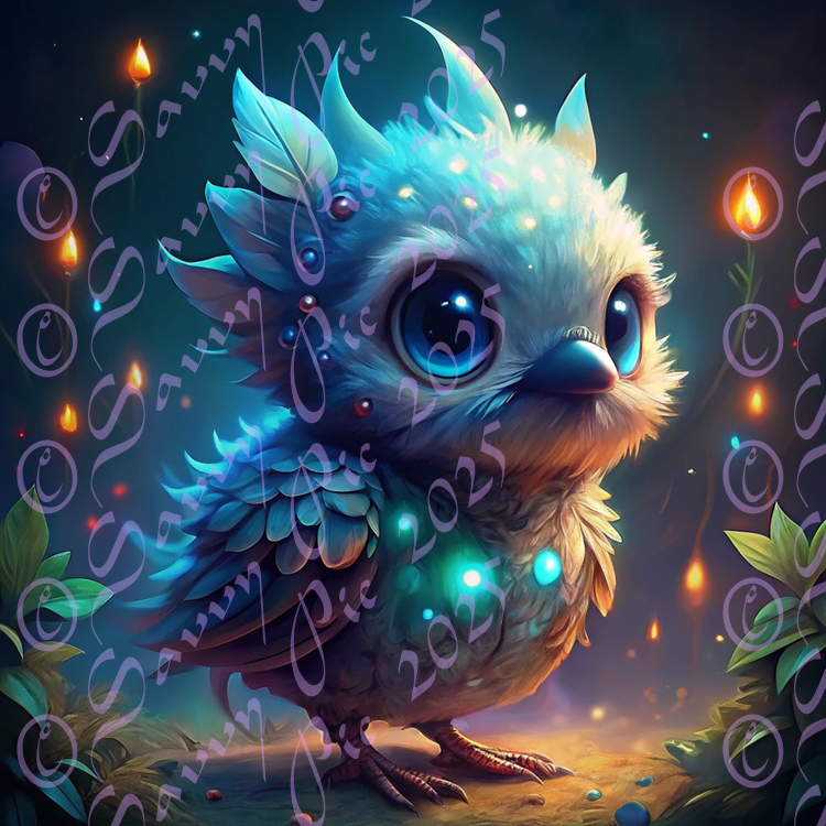 Small Cute Mystical Bird