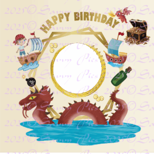 Pirate Birthday Banner