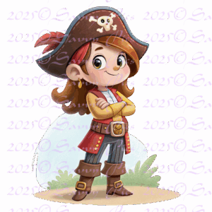Cute Pirate Girl